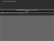 Tablet Screenshot of croire-en-dieu.net
